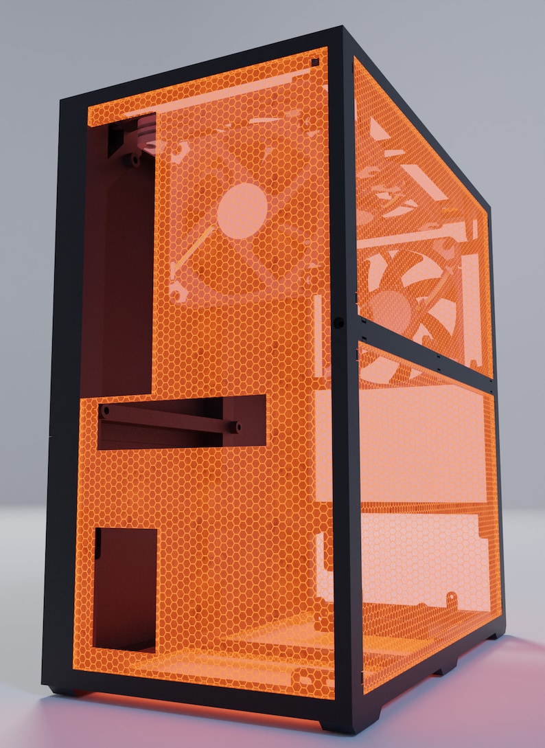 ITX Computer Case Stl for 3D Printing PC SFF 19.3L Custom Etsy