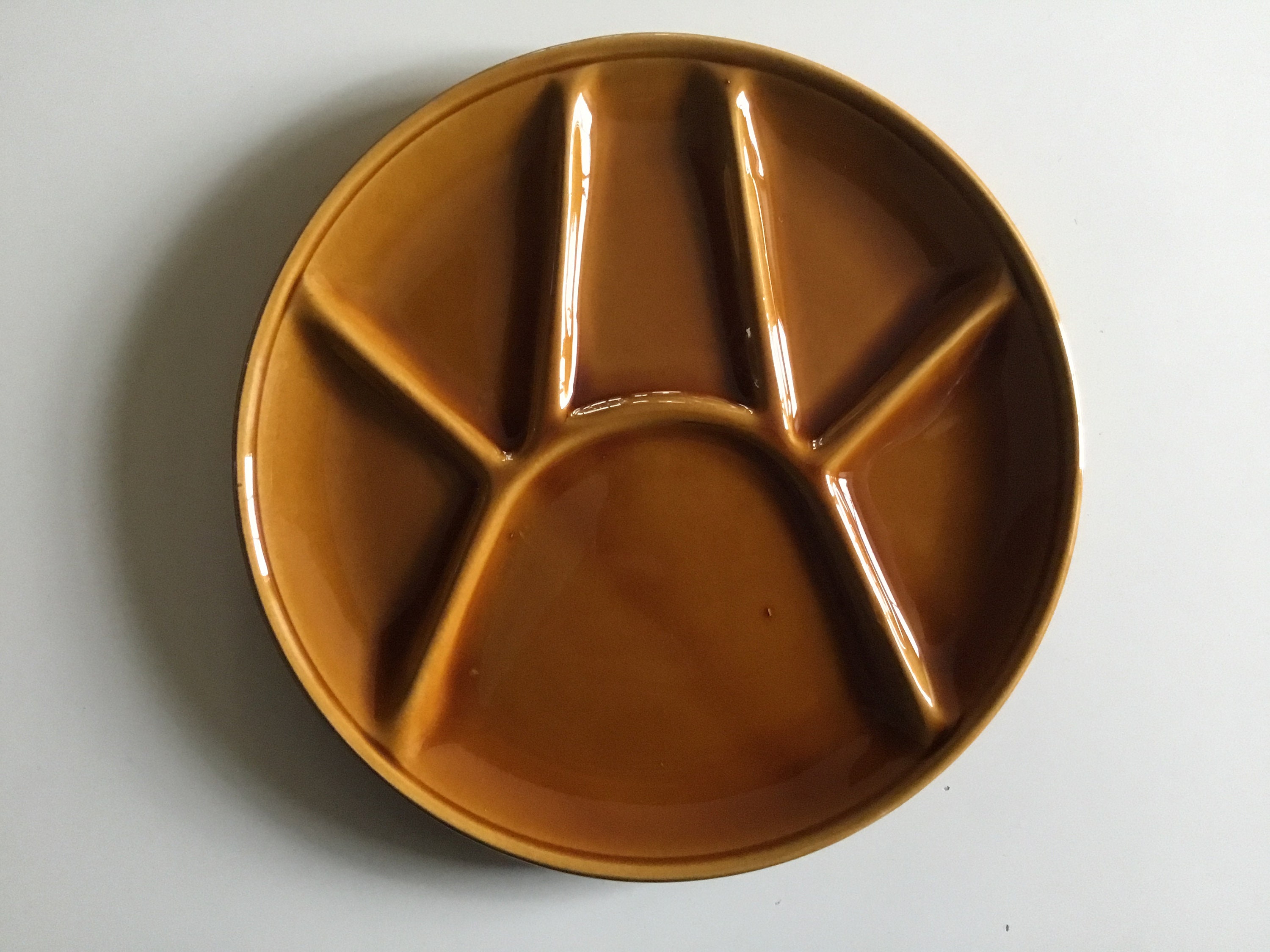 Français Assiettes à Fondue Nidervillers Vintage, Set de 6