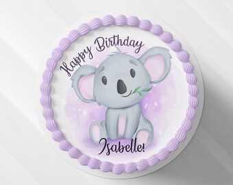 Topper Gateau Koala Etsy