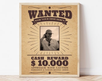 Funny Wanted Posters - Etsy Funny Wanted Posters - Etsy