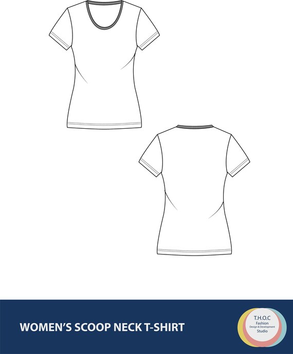 Flat sketch t shirt cheap