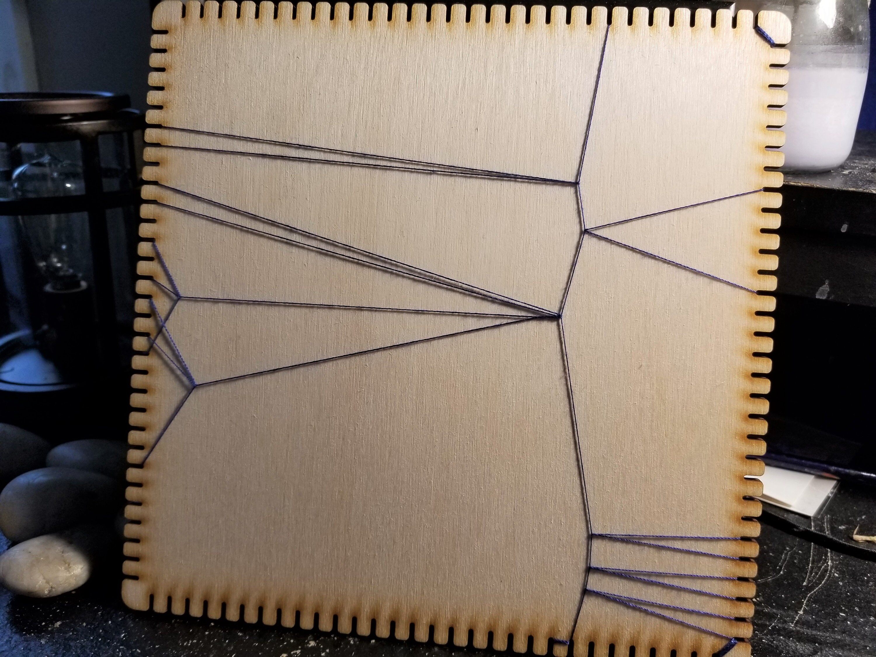 String Board Kit DIY String Art 8 Square Etsy