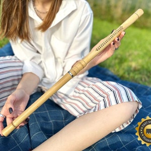 Overtone flute - Huculska Tylynka - Tilinko - Koncavka - Flute Sopilka - Ukrainian Flute - Folk Musical Gift - Eurovision Flute Ukraine Band