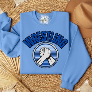 Wrestling Sweatshirt, Wrestling Design, Sport, Wrestling Kleidung, Wrestling DTF gedruckte Kleidung