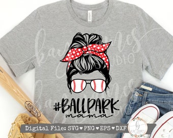 Download Baseball Mom Svg Etsy