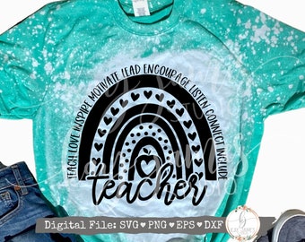 Download Teacher Shirt Svg Etsy