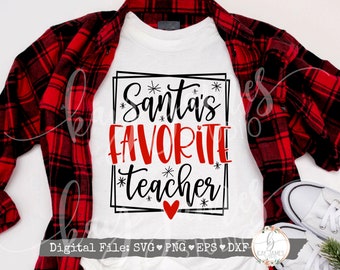 Download Teacher Christmas Svg Etsy