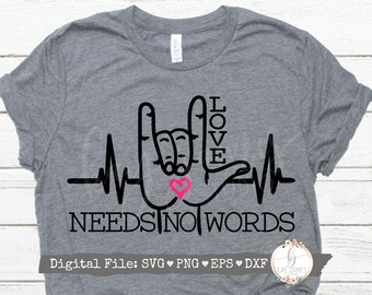 Free Free Love Needs No Words Svg Free