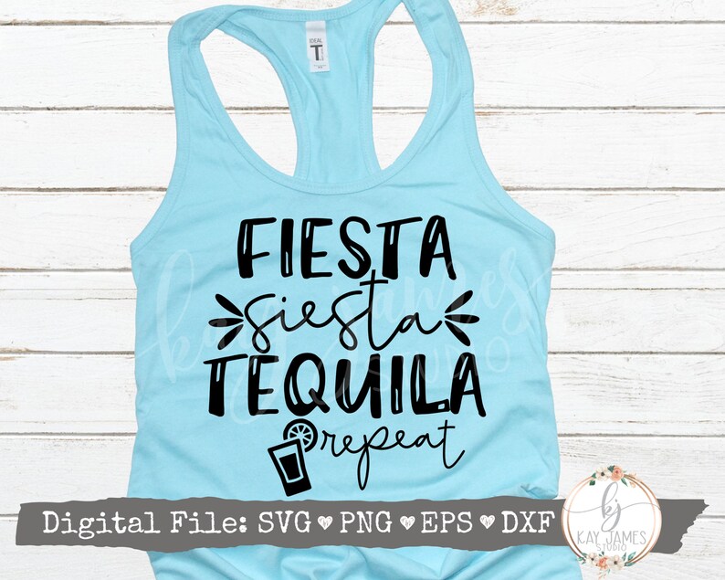 Download Fiesta Siesta Tequila Repeat SVG / Bachelorette Party SVG ...