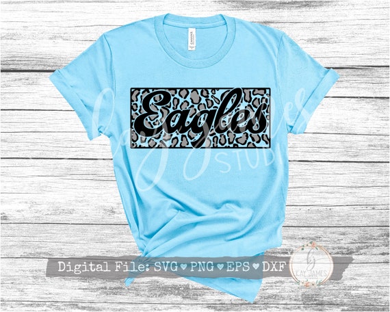 Eagles Mascot SVG / Distressed Eagles 
