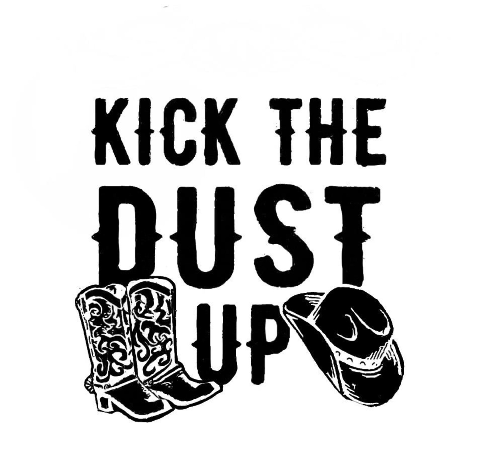 Kick Up Dust Svg Instant Download Commercial Use Etsy