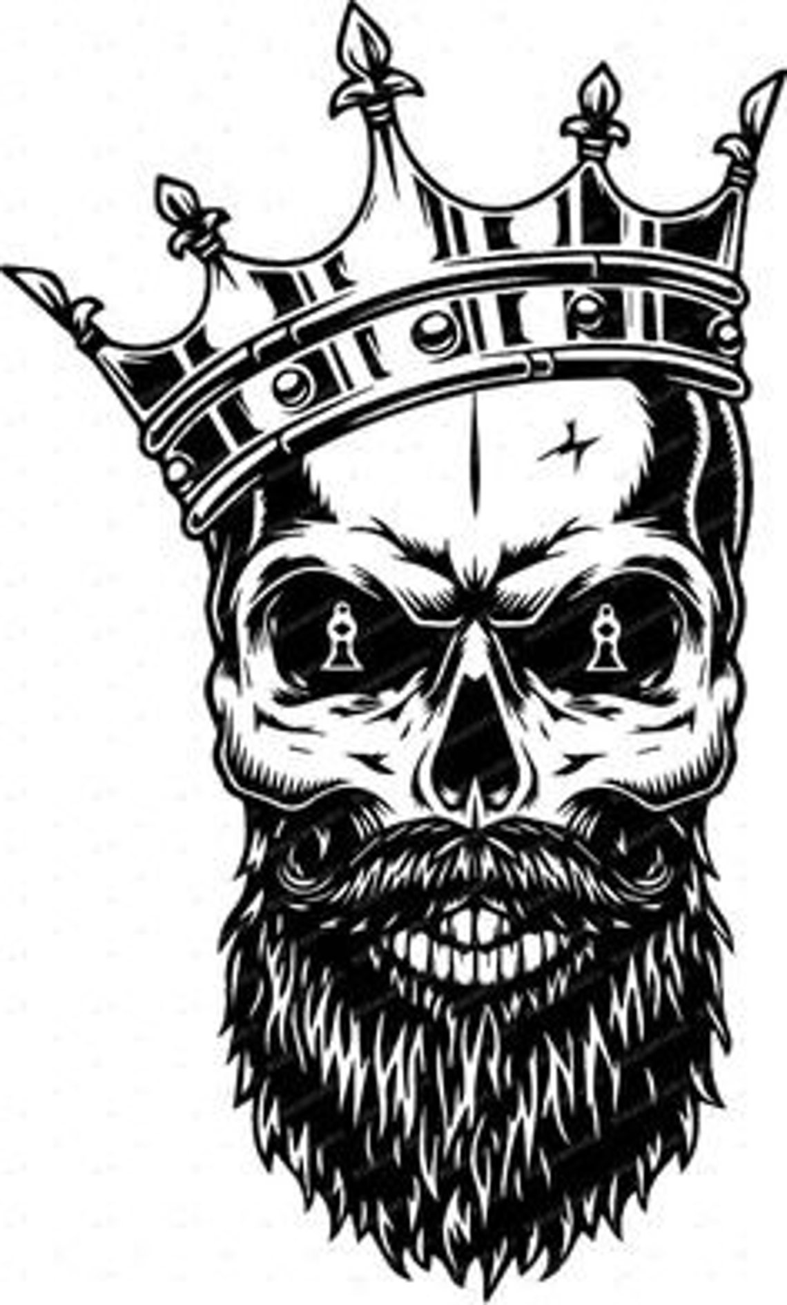 Free Free King Skull Svg 183 SVG PNG EPS DXF File
