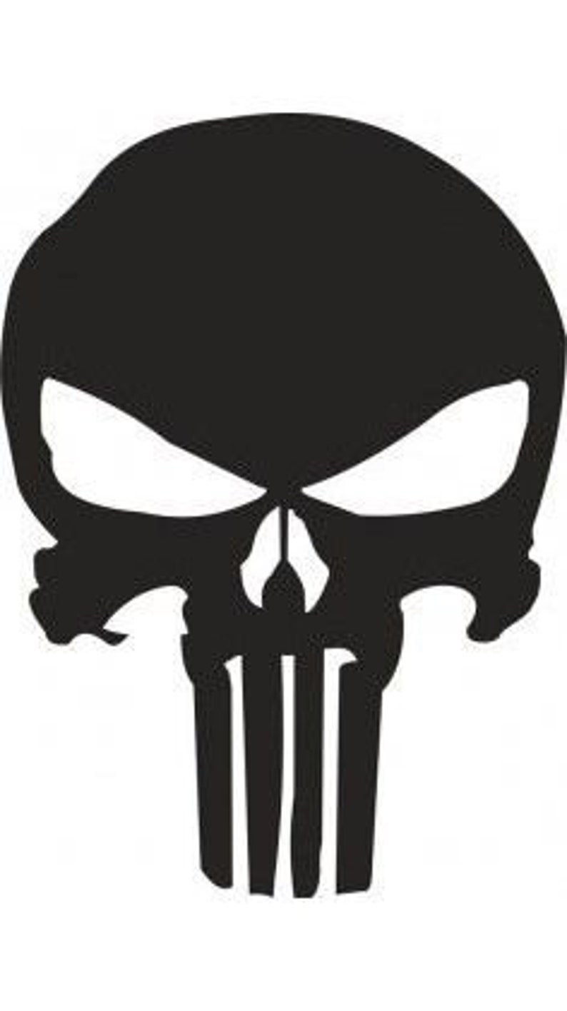 Punisher Skull Svg File