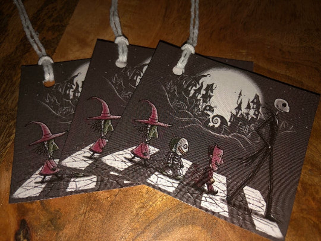 Jack Skellington Ha Ispirato Questo Fiocco Di Neve The Nightmare Before Christmas Biglietti Di Auguri (vuoti/personalizzati) Buste Set Da 5 Set Da 10 - Italia - Foto 14