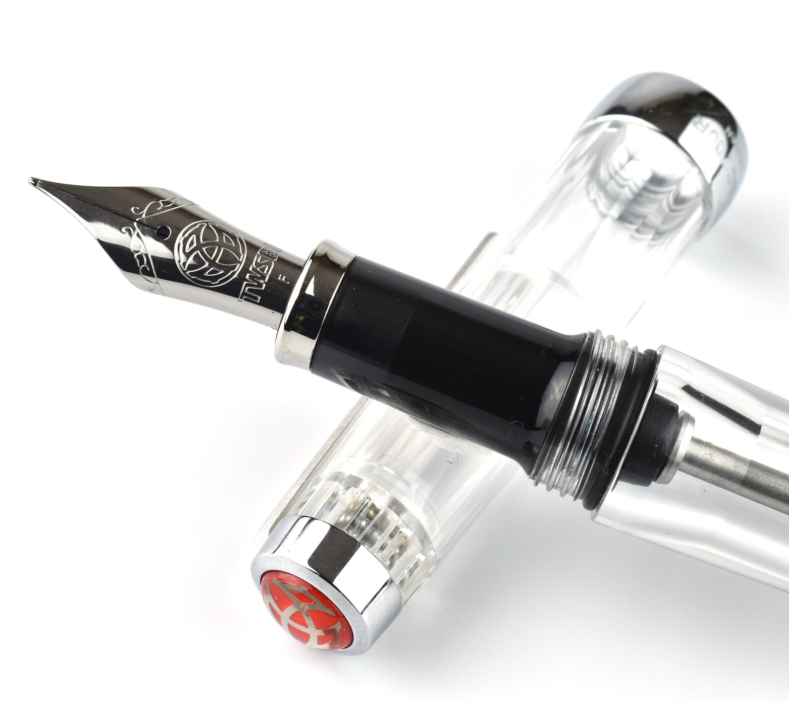 TWSBI Vac 700R Clear Fountain Pen Vacuum Filling Fountain Etsy