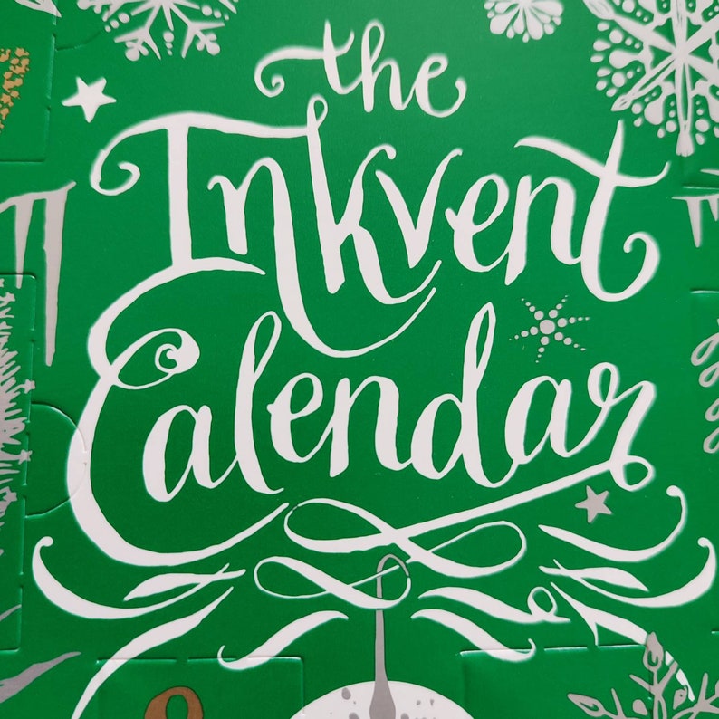 Ink Advent Calendar Diamine Inkvent Calendar 2022 Green Etsy