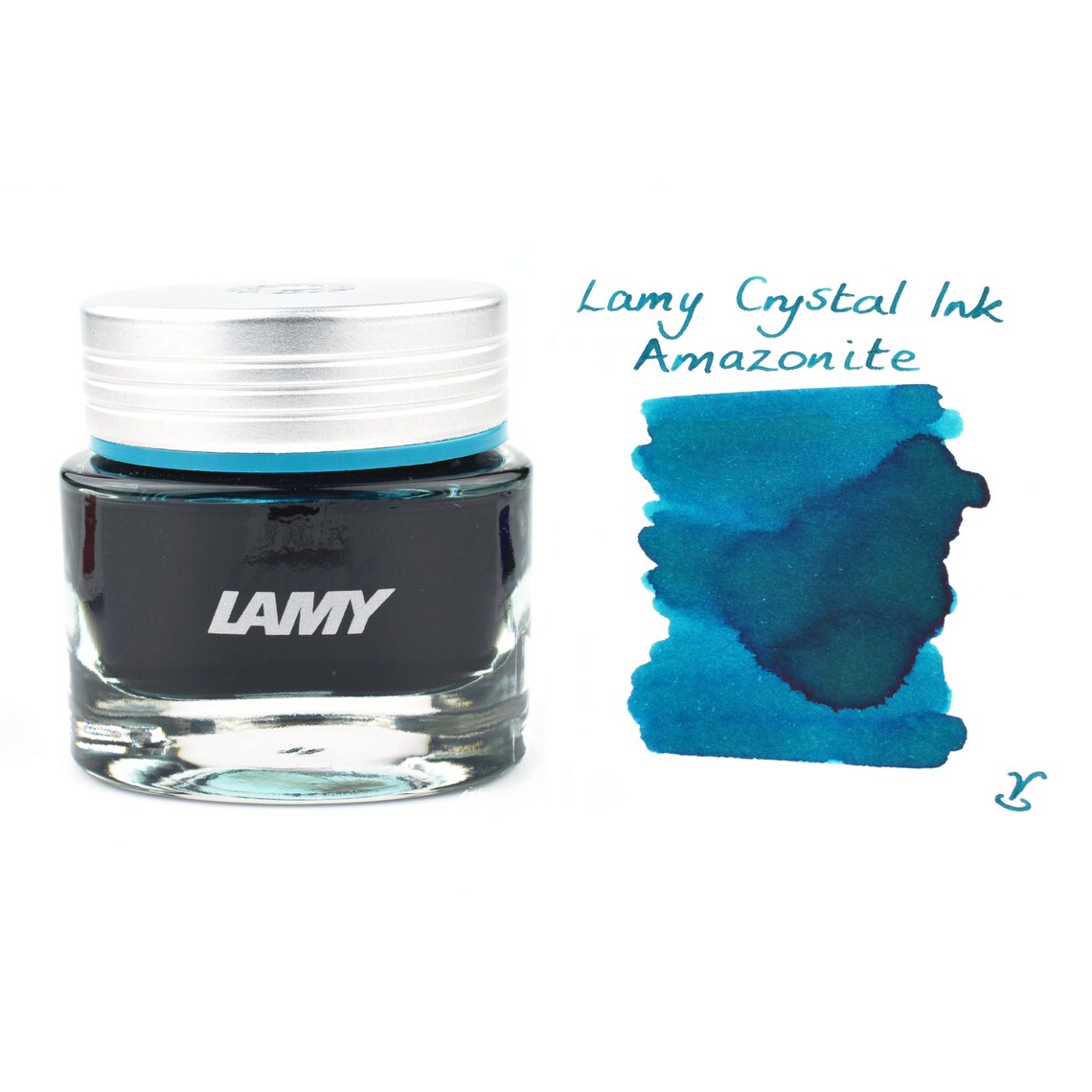 LAMY Amazonite Crystal Ink Blue Fountain Pen Ink 30ml Etsy