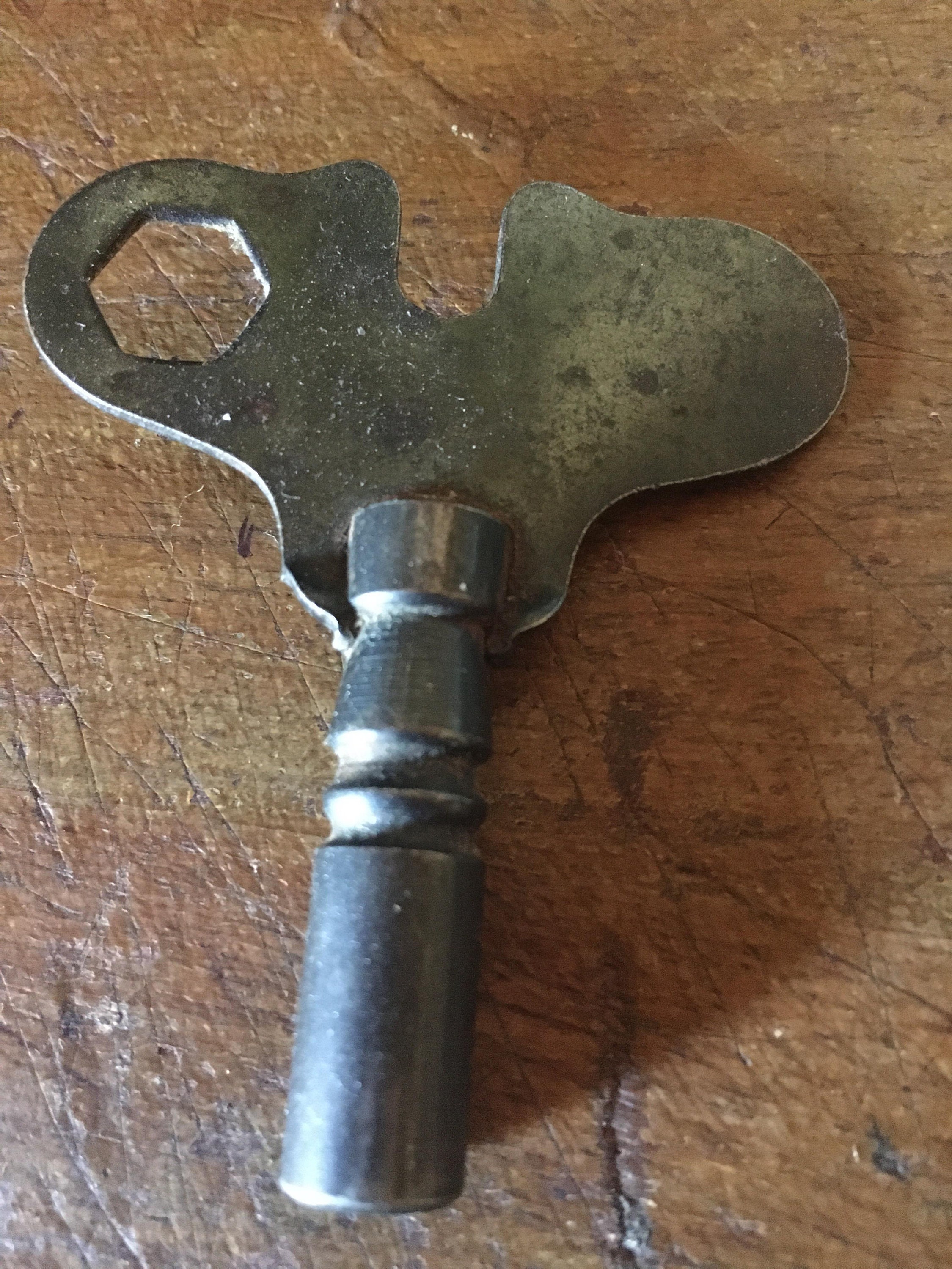 Vintage Antique Metal Clock Winding Keys Etsy