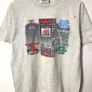 NCAA 1992 Final Four College Basketball NUTMEG T-Shirt USA Made (L
