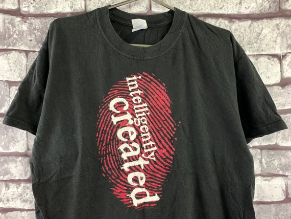 Vintage intelligently created t shirt T-Shirt size
