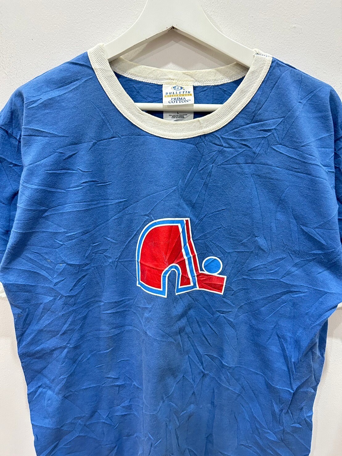 90s Quebec Nordiques Division Nord Est NHL T-shirt. Vintage 