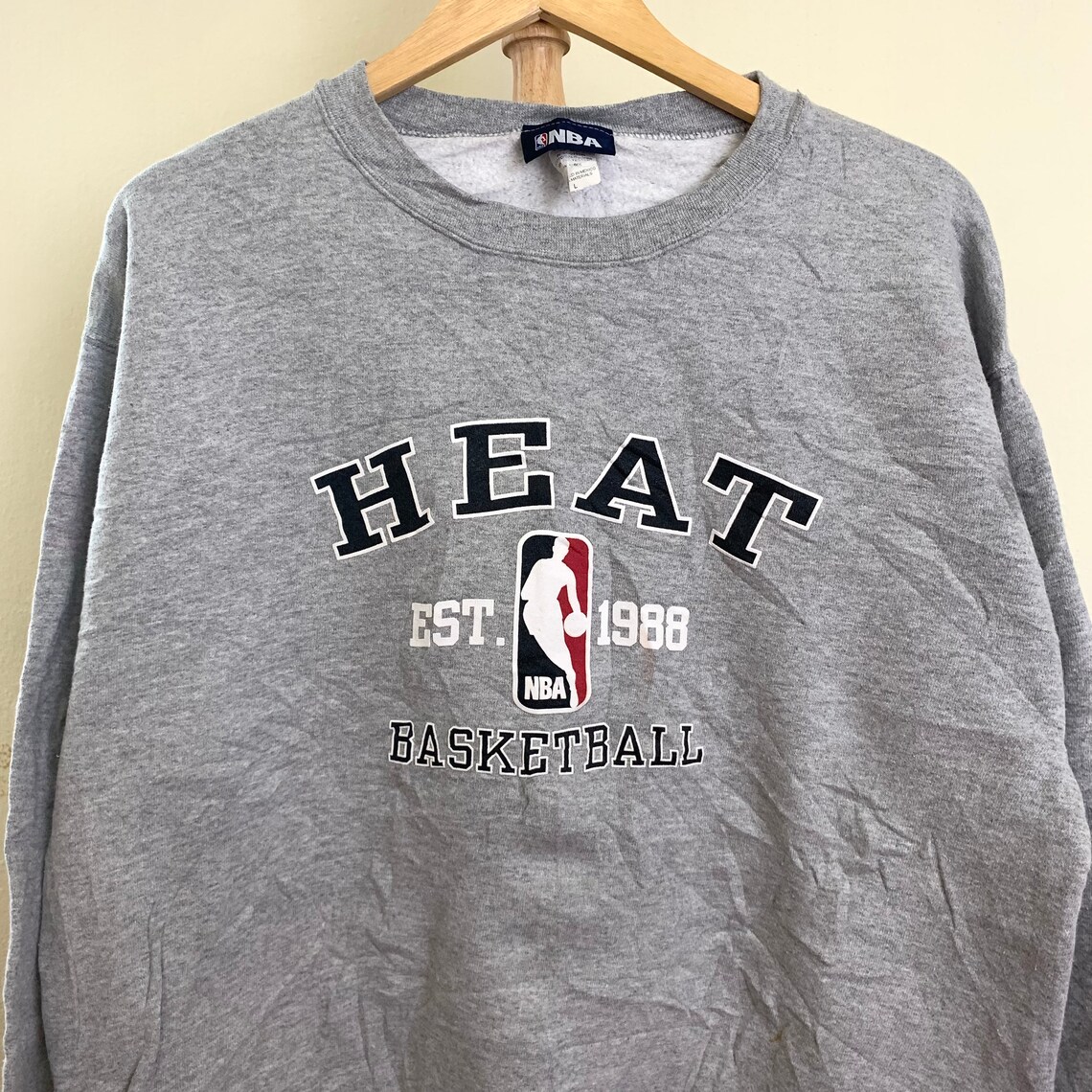 Vintage Miami Heat Sweater size L | Etsy