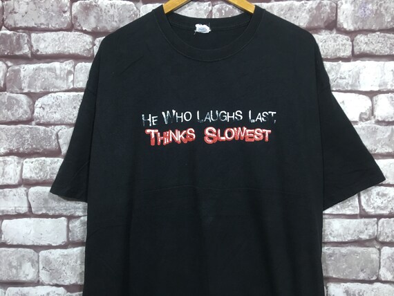 Vintage Think Slowest T-Shirt size XL
