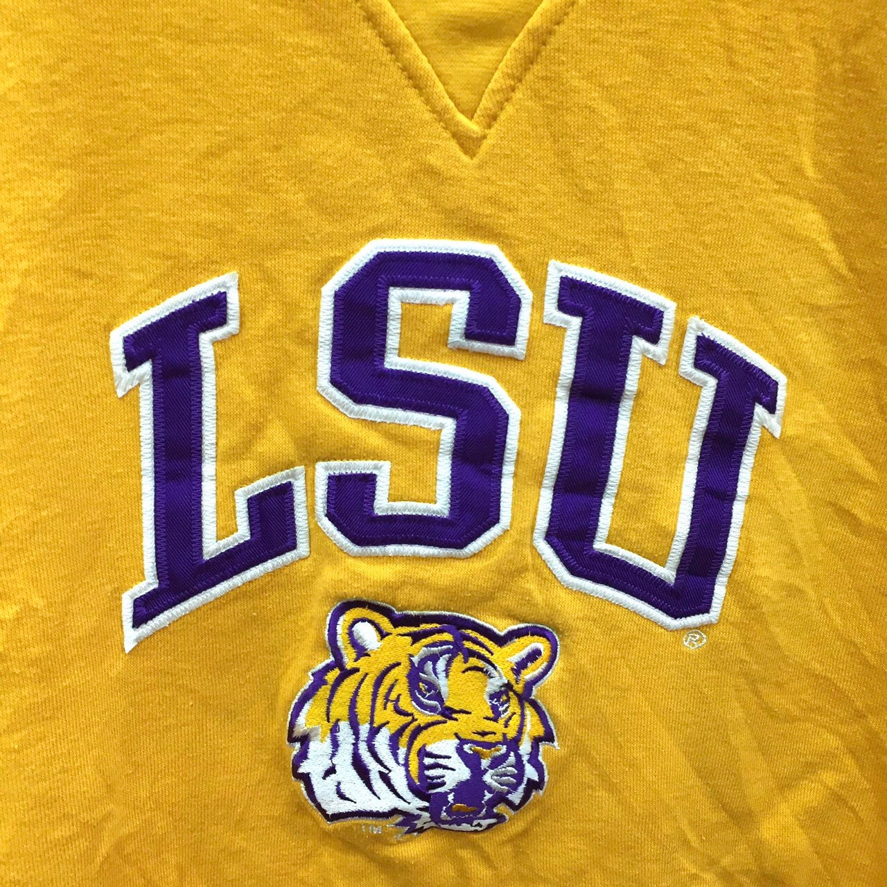 Vintage LSU Tigers Sweater size XL | Etsy