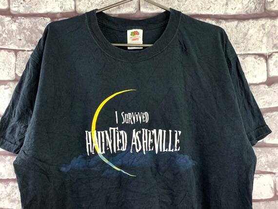 Vintage Haunted Asheville Ghost Tours t shirt T-Sh