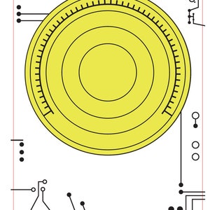 Star Wars Prop: Death Star Plans Datacard Cosplay-Costume-Display Prop - Star Wars Rogue One / A New Hope