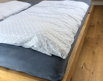 Bed Wooden Bed Solid Wood Frame Frame Wood Metal Sleeping Place Bedroom Guest Room