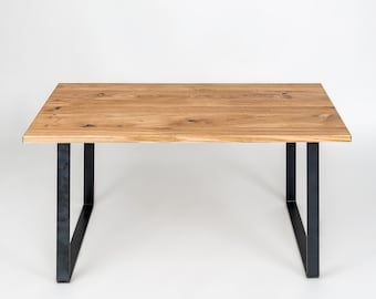 Coffee Table Rectangular Metal Side Table Coffee Table Coffee Table Coffee Table Oak Wood Loft vintage solid Cafe Restaurant Bar Bistro Furnishings