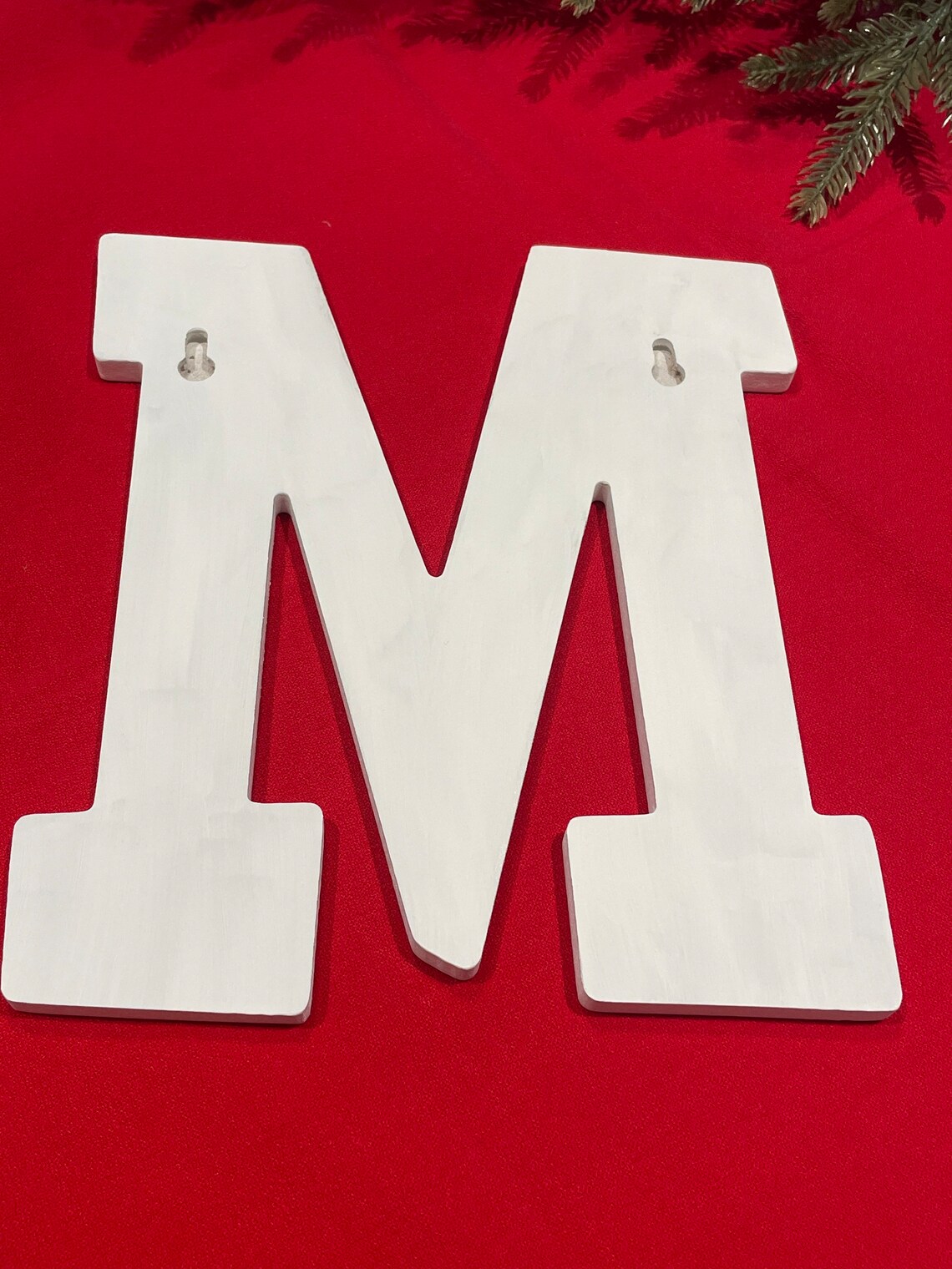 Hand Painted Kalocsai Folk Art Letter M Etsy