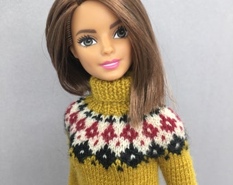 barbie doll sweater