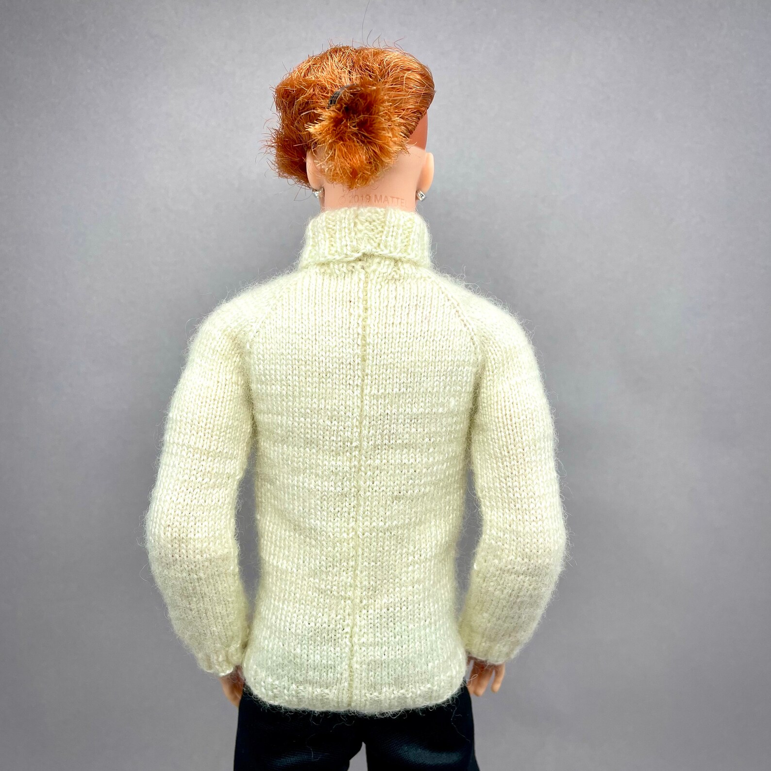 Pattern for doll Ken pullover Knitting Pattern 115 inch doll Etsy