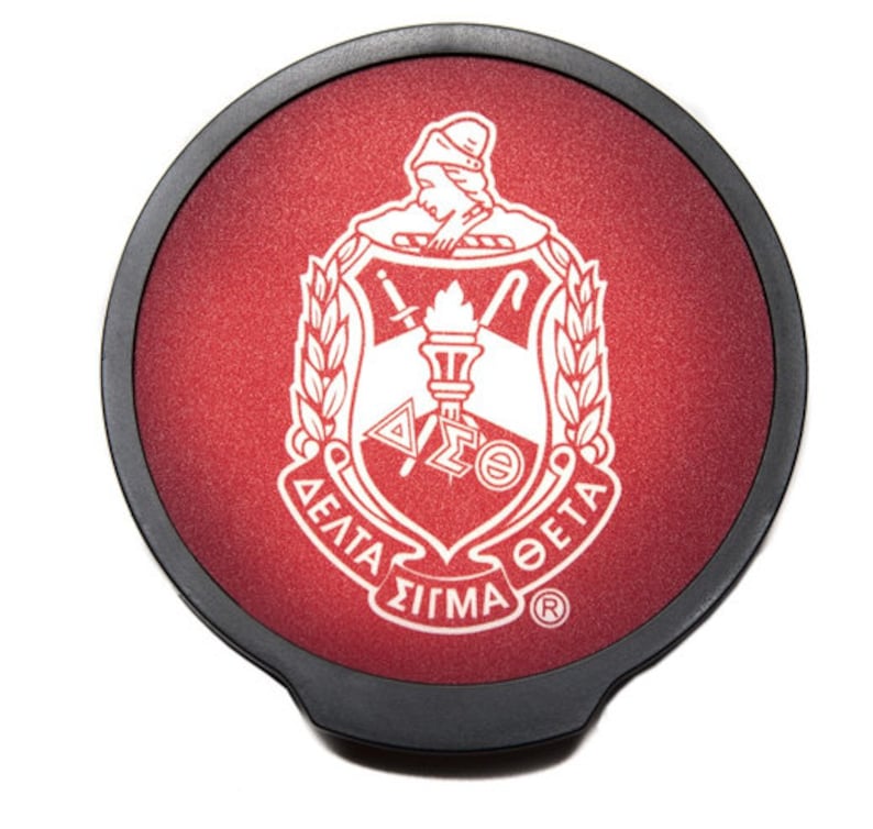 Delta Sigma Theta Sorority Tag, DST Car Accessory, DST Car Frame, Dst Paraphernalia, Delta Car