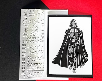 Darth Vader Birthday Card: Star Wars Comic-Con Design