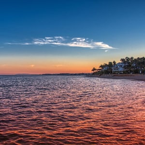 Costa Del Sol Sunset Marbella Spain Wall Art digital download