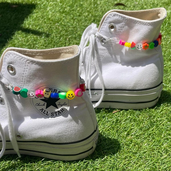 Colorful Beaded Shoe Charms