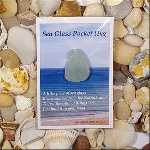 Norfolk sea glass. Pocket hug. A little piece of sea glass to keep in your pocket. Pocket fidget. Eco-friendly jewellery.