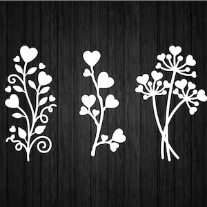 Valentine&#39;s Day Heart Bundle SVG PNG for Cricut and Silhouette, Heart Template Svg, Heart Clipart Svg, Heart Stencil Svg, Heart Bundle Svg
