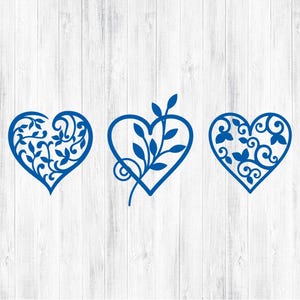 Valentine's Day Heart Bundle SVG PNG for Cricut and Silhouette , Hearts Template Svg, Hearts Clipart Svg, Hearts Stencil Svg, Hearts Set Svg image 9