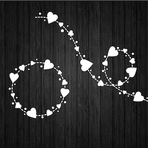 Valentine&#39;s Day Heart Bundle SVG PNG for Cricut and Silhouette, Heart Template Svg, Heart Clipart Svg, Heart Stencil Svg, Heart Sticker Svg