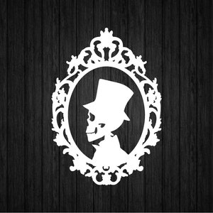Mooie man schedellijst dia de los muertos La Catrina Dag van de Doden Halloween-skelet SVG-bestand png
