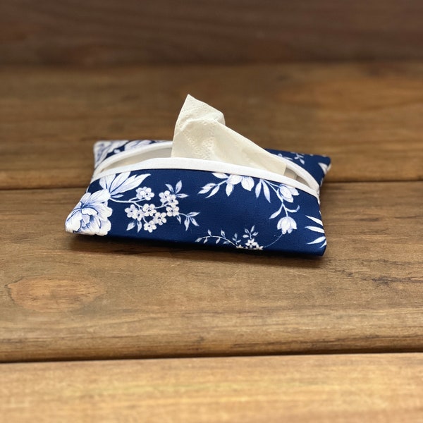 Fabric Tissue Holder | Facial Tissue Holder | Pocket Tissue Holder | Mini Tissue Pouch | Travel tissue holder | Pocket Tissue Cover