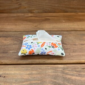Fabric Tissue Holder | Facial Tissue Holder | Pocket Tissue Holder | Mini Tissue Pouch | Travel tissue holder | Pocket Tissue Cover