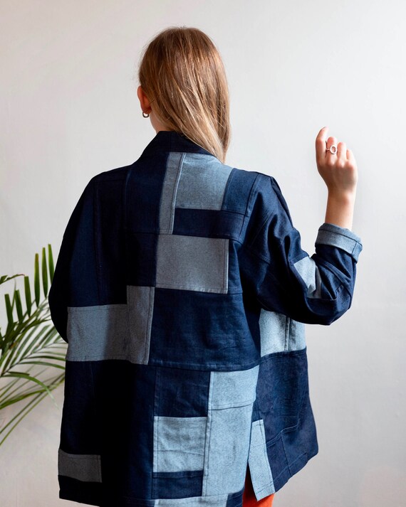 Handmade Organic Cotton Denim Jacket 