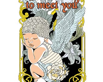 Pacchetto di illustrazioni da colorare "Mamma e Bambino" con 10 illustrazioni (download digitale) "Colorazione prenatale"