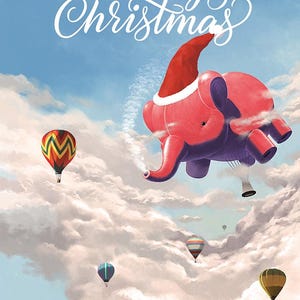 Christmas poster/illustration/Poster/Wall decoration/Christmas illustration