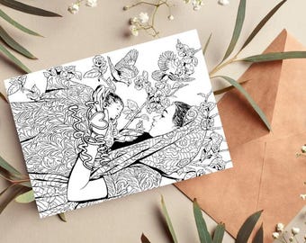 Biglietto stampabile per la Festa della Mamma / Crea i tuoi biglietti a casa / download immediato / biglietto fai da te / download digitale / stampa a casa